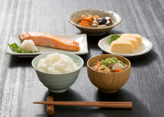 Ichiju-sansai enjoyed as an everyday Japanese home meal