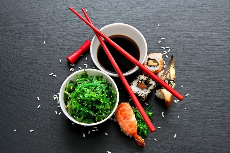 Shoyu soy sauce used lightly in everyday Japanese meals