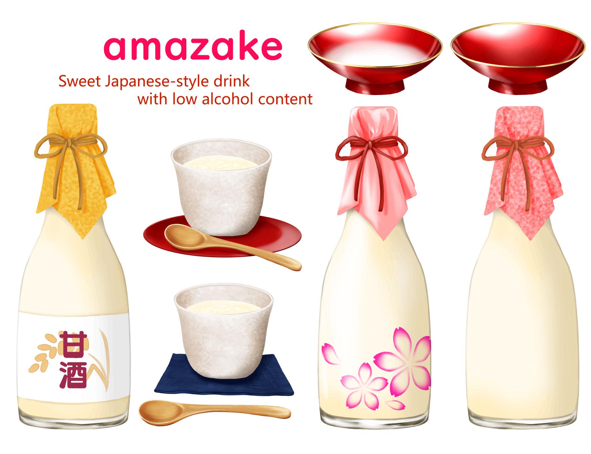 Amazake traditionally enjoyed warm in Japan as a gentle fermented drink